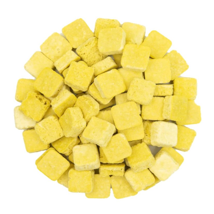 Lyofilizované smoothie kocky - mango - Hmotnosť: 50g