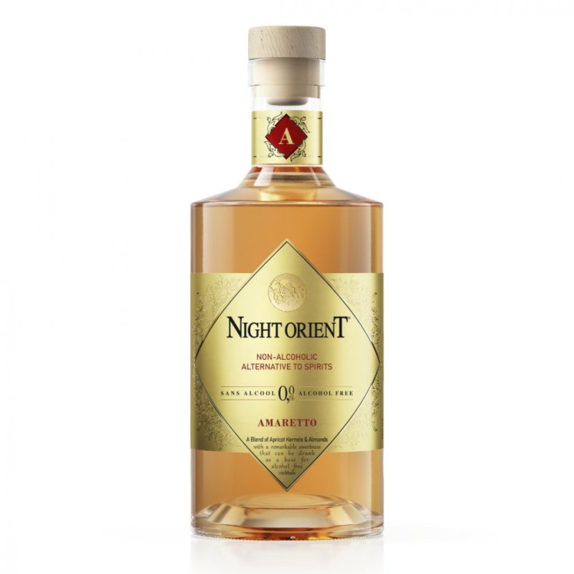 Night Orient Amaretto 0.0% (Alcohol Free) 0,70L