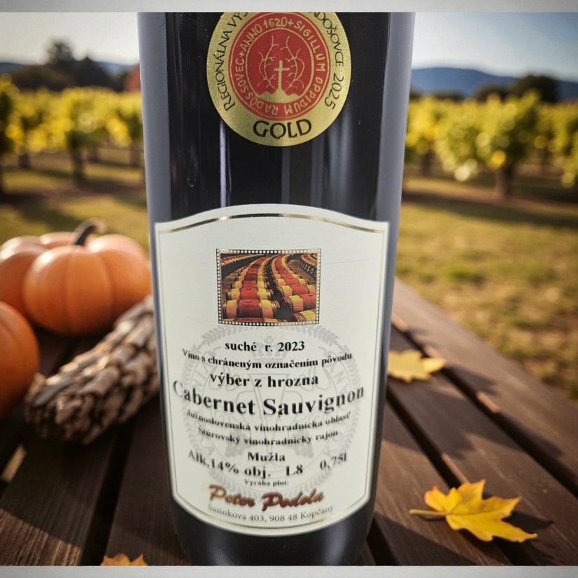 Peter Podola Cabernet Sauvignon 2023 etiketa