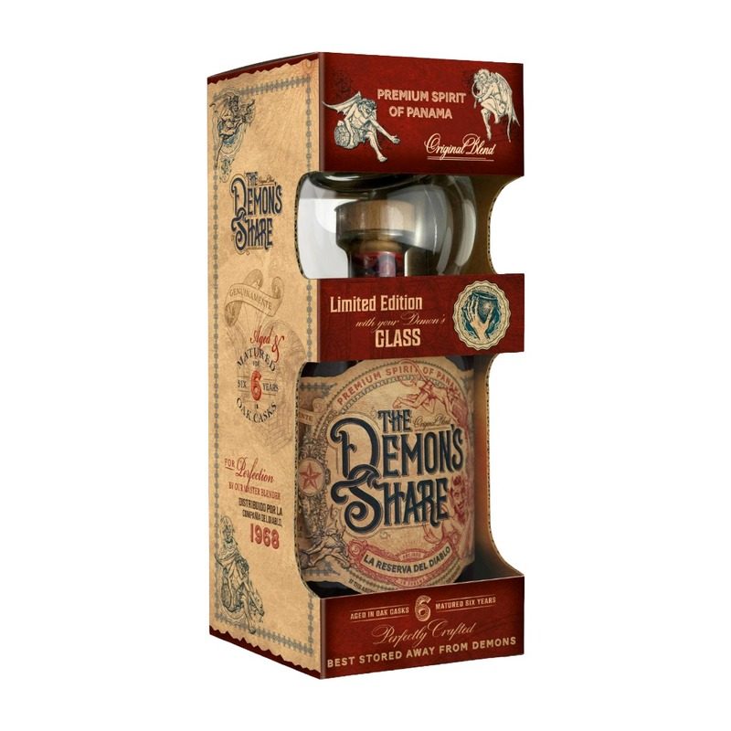 The Demon’s Share, GLASS SET, 0.7 L