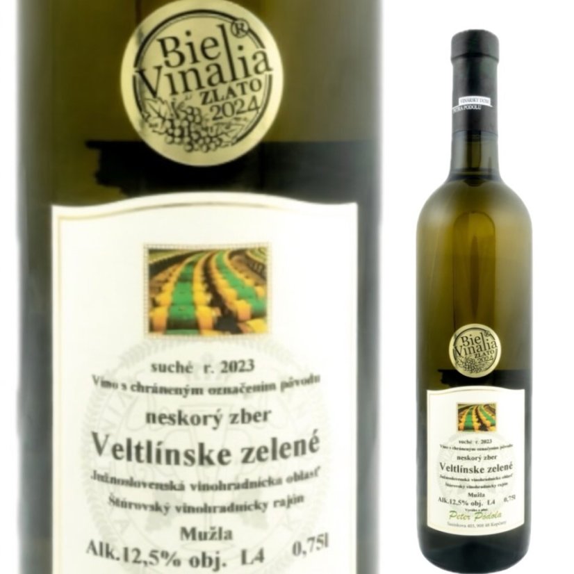 Peter Podala Veltlínské zelené 2023