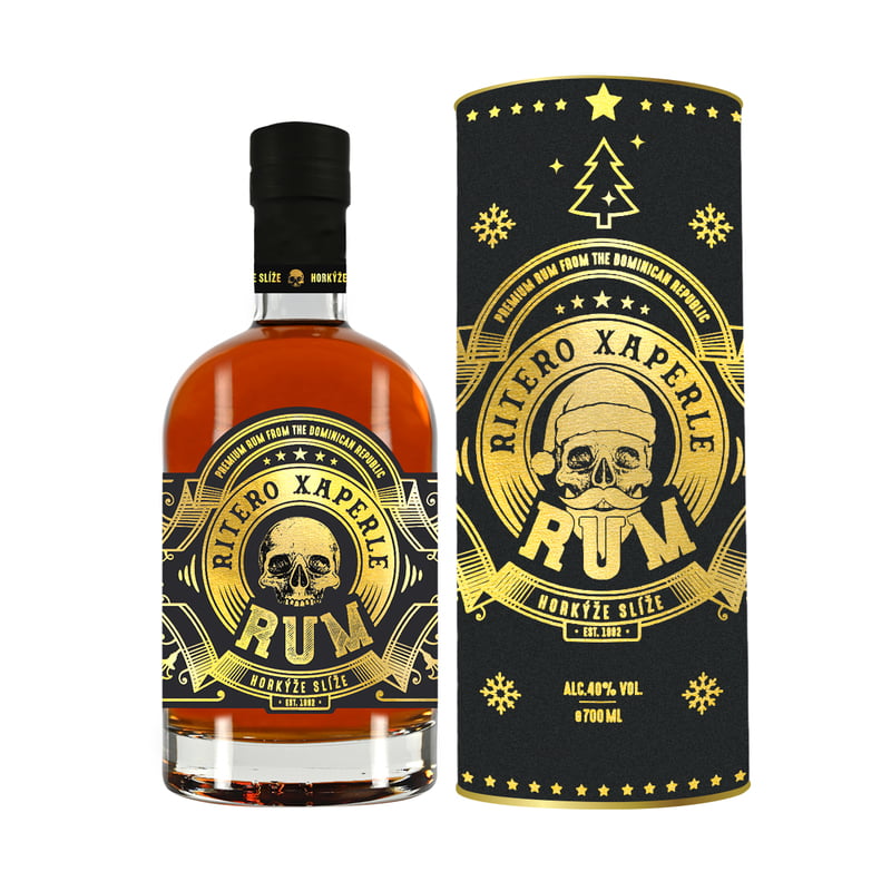 Ritero Xaperle Rum by Horkýže Slíže 40%, 0,7 l, Winter Edition, GIFT