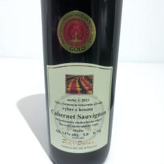 Peter Podola Cabernet Sauvignon 2023, suché, výber z hrozna