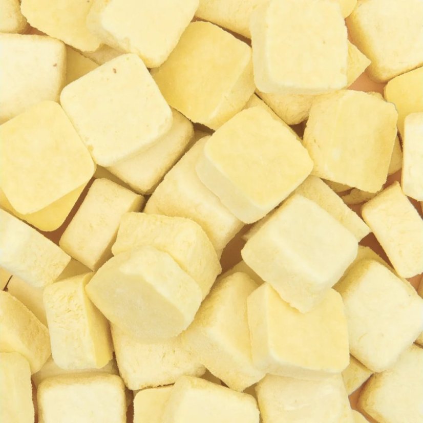 Lyofilizované smoothie kocky broskyňa – zdravé ovocie bez cukru