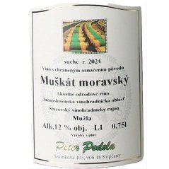 Peter Podola Muškát moravský 2024